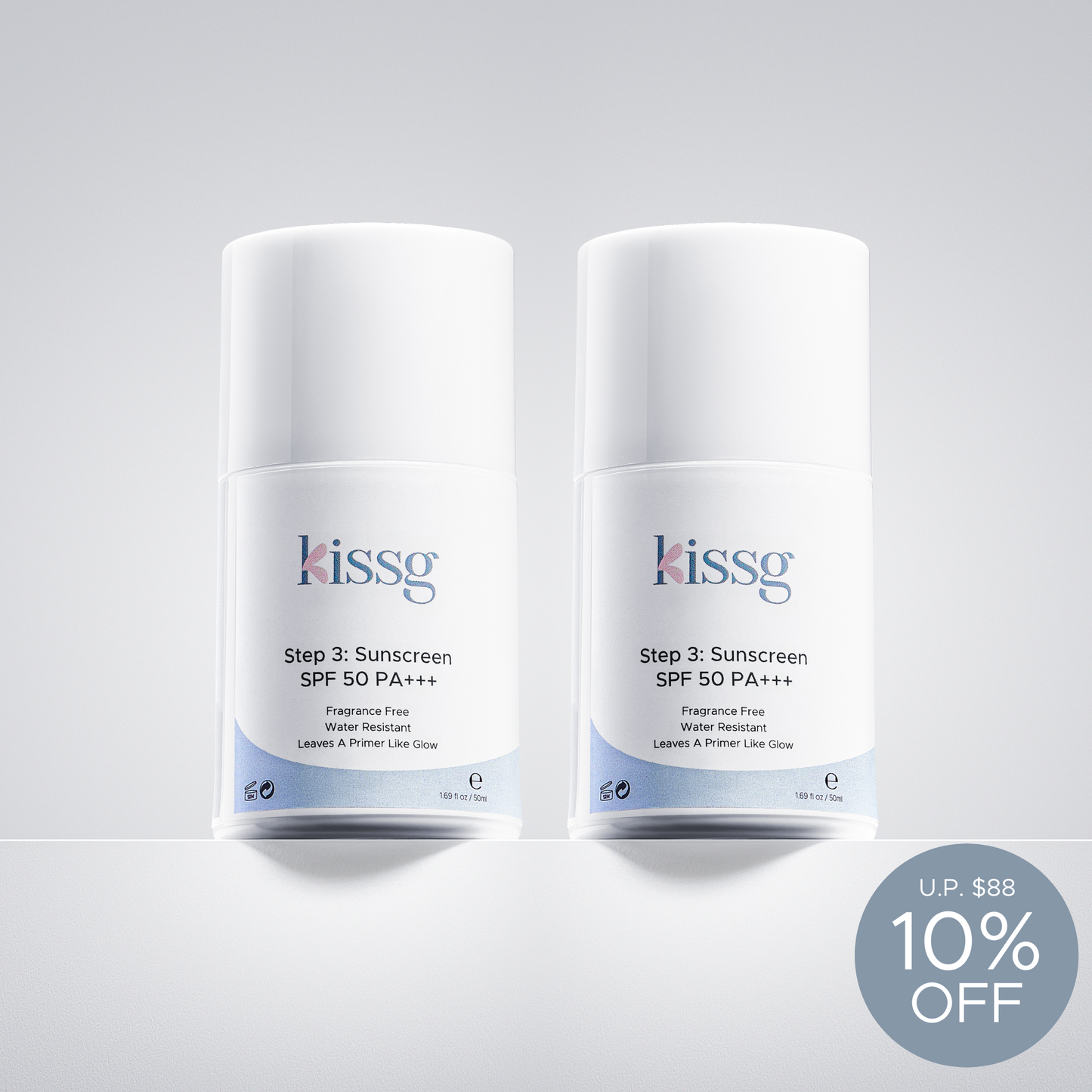 Step 3: Sunscreen DUO SPF 50 PA+++